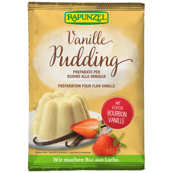 Produktfoto zu Rapunzel Pudding-Pulver Vanille 40g