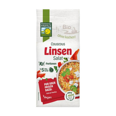 Produktfoto zu Bohlsener Mühle Couscous Linsen Salat 165g