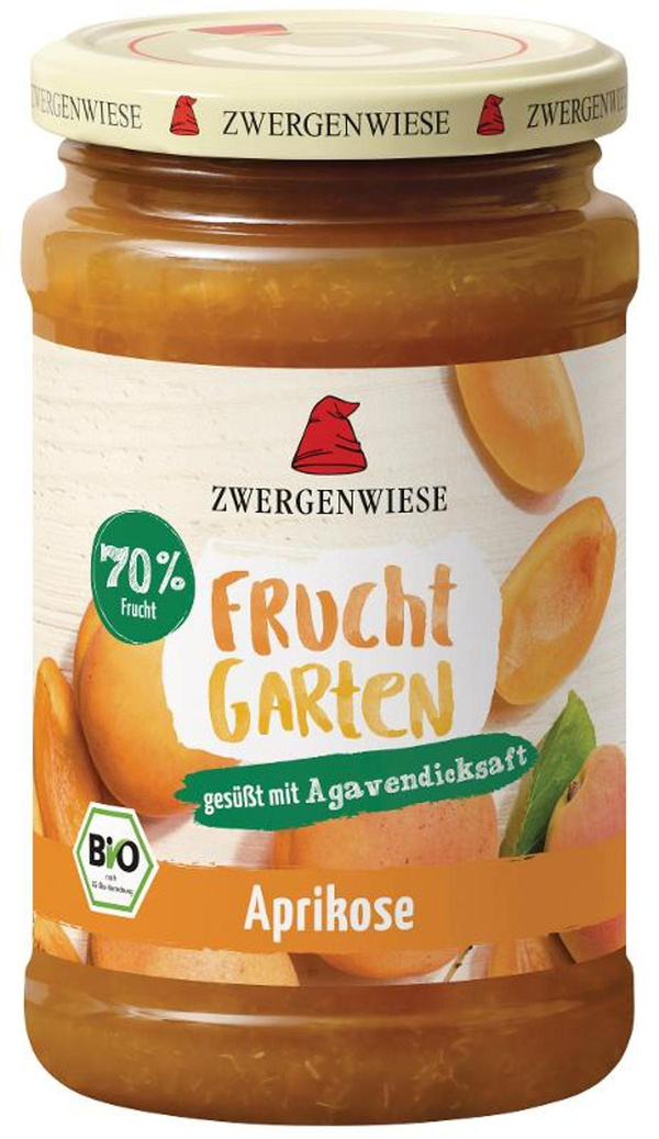 Produktfoto zu Zwergenwiese Aprikose Fruchtgarten 225g