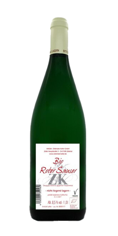 Produktfoto zu Zellertaler Kellerei Roter Sauser 1L