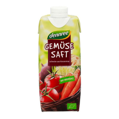 Produktfoto zu dennree Gemüsesaft 0,5L