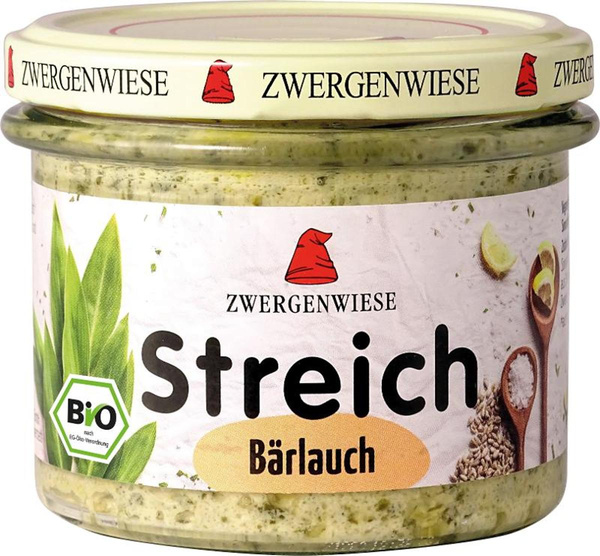 Produktfoto zu Zwergenwiese Streich Bärlauch 180g