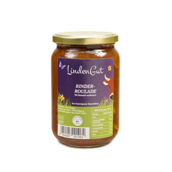 Produktfoto zu Lindengut Rinder Rouladen 700ml