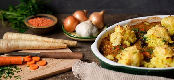 Wurzelpetersilie Kasserolle