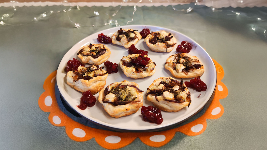 Rezeptbild für Blätterteig-Canapés