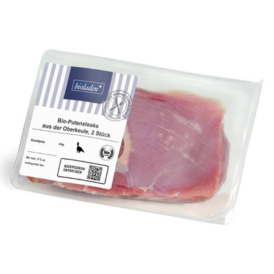 Produktfoto zu Bioladen* Putensteaks Obekeule  2Stück ca. 300g
