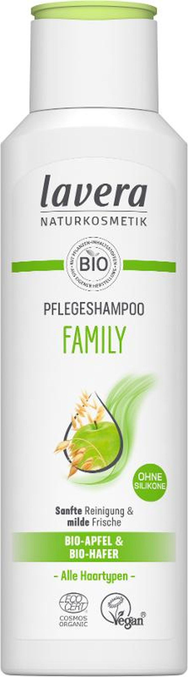 Produktfoto zu Lavera Shampoo Family 250ml