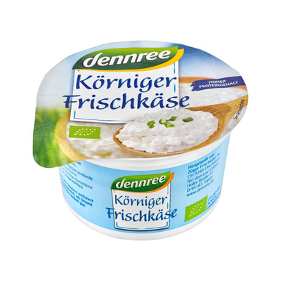 Produktfoto zu dennree körniger Frischkäse 200g