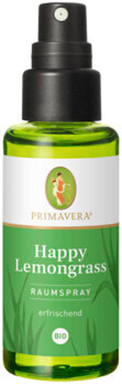 Produktfoto zu Primavera Happy Lemongrass Raumspray 50ml