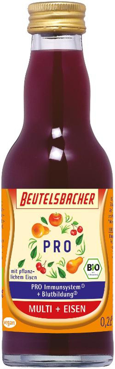 Produktfoto zu Beutelsbacher Multi + Eisen Pro 0,2L