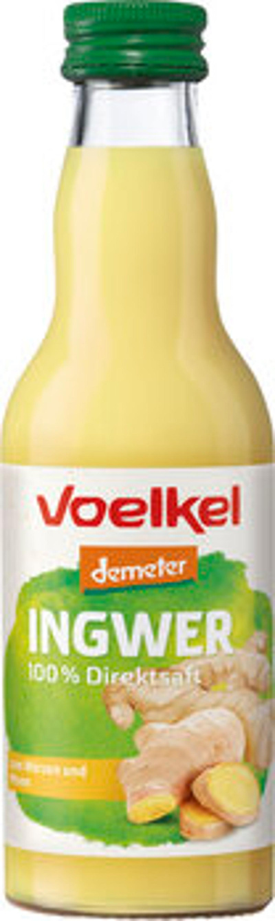 Produktfoto zu Voelkel Ingwersaft 0,2L