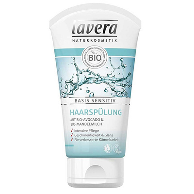 Produktfoto zu Lavera Conditioner Basis sensitiv Feuchtigkeit & Pflege 200ml