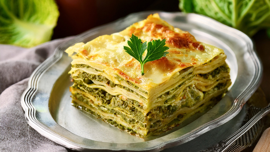 Rezeptbild für Wirsing-Lasagne