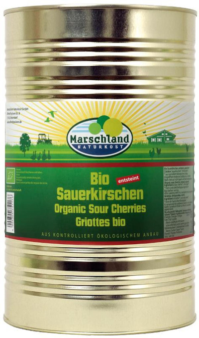 Produktfoto zu Marschland Dose Sauerkirschen 4,25l