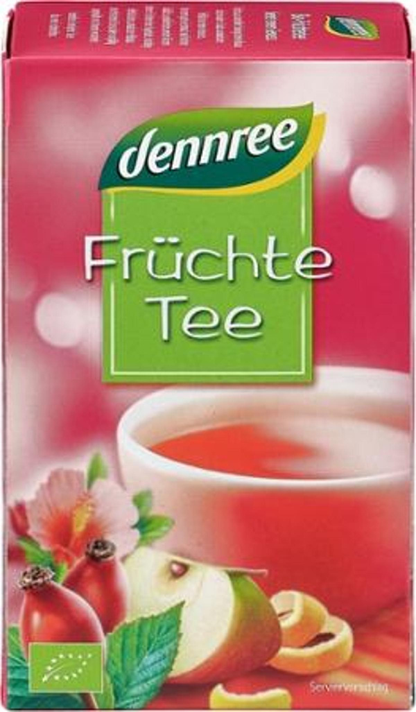 Produktfoto zu dennree Früchtetee 20T