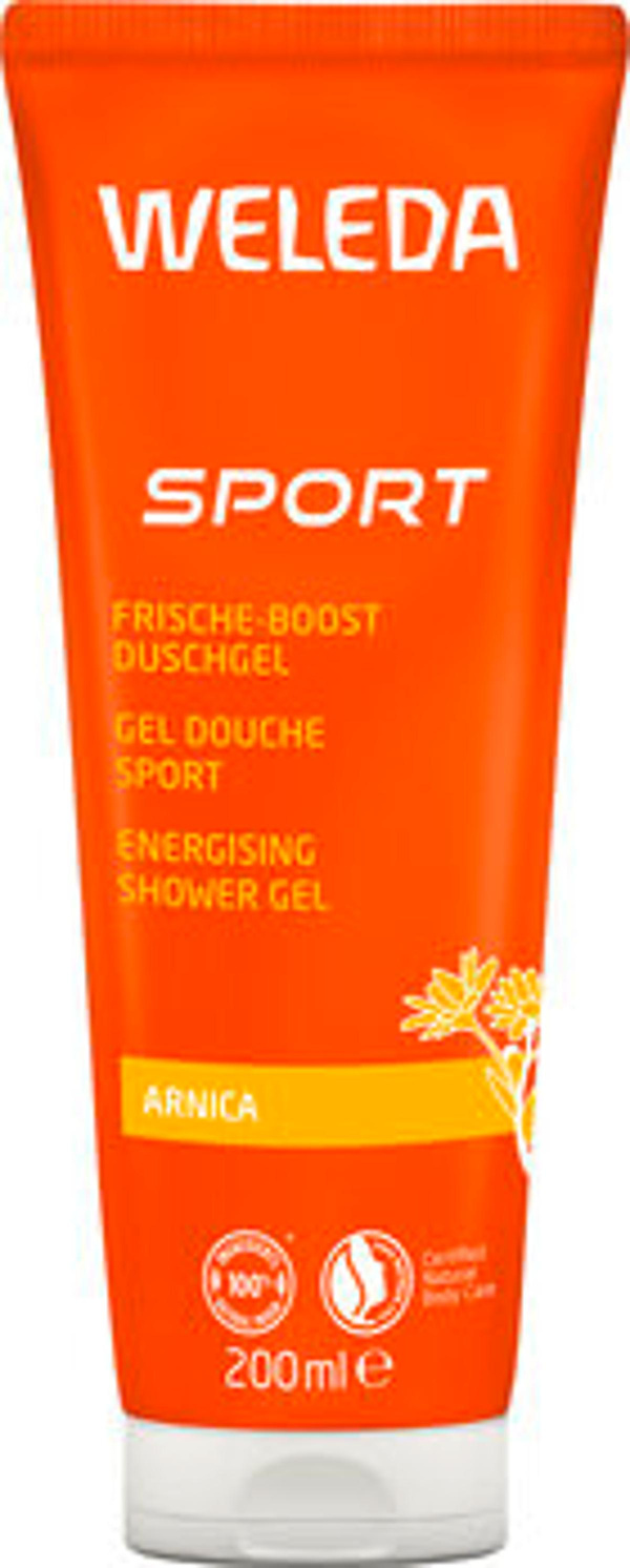 Produktfoto zu Weleda Sport Frische-Kick-Duschgel Arnika 200ml