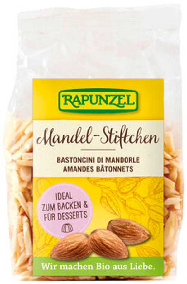 Produktfoto zu Rapunzel Mandelstiftchen 100g