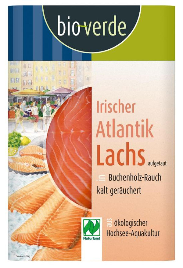 Produktfoto zu BioVerde Nordatlantik Lachs 100g