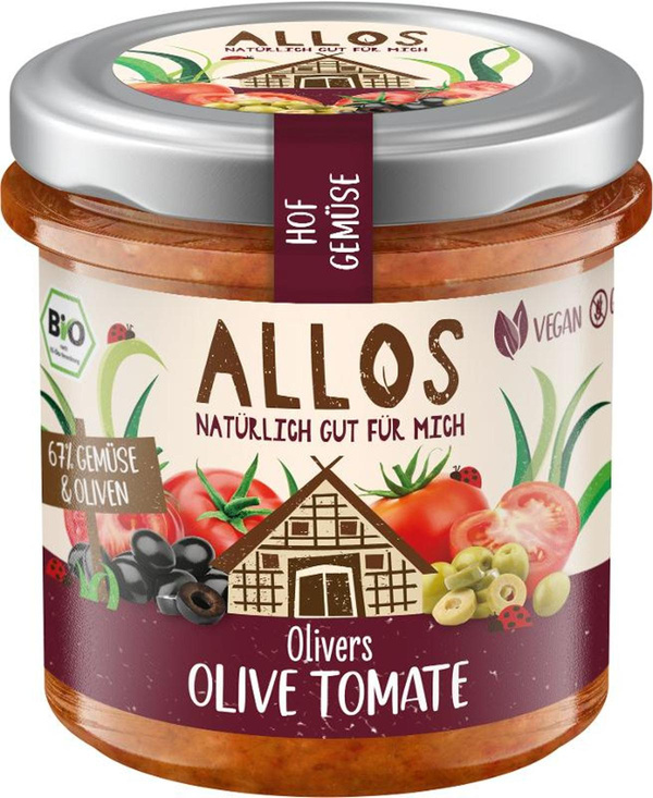 Produktfoto zu Allos Hofgemüse Olive Tomate 135g