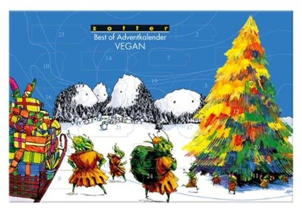 Produktfoto zu Adventskalender "Best of" vegan