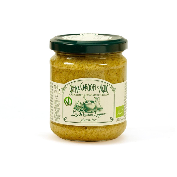Produktfoto zu La Macina Ligure Artischockencreme mit Knoblauch 180g