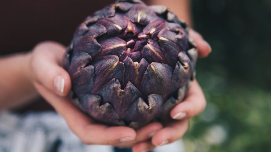 Rezeptbild für Artischocke mit Vinaigrette Surprise