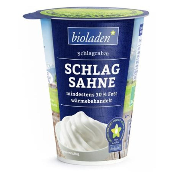 Produktfoto zu Bioladen Schlagsahne 200g