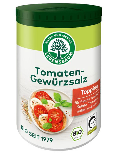 Produktfoto zu Lebensbaum Tomaten-Gewürzsalz Streudose 100g
