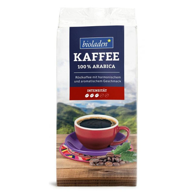 Produktfoto zu Bioladen* Kaffee mild, gemahlen 500g