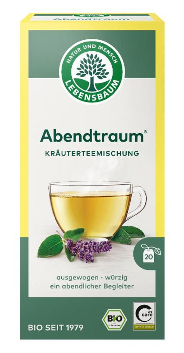 Produktfoto zu Lebensbaum Kräutertee-Abendtraum 20*1,5g