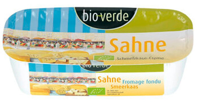 Produktfoto zu bioverde Sahne Schmelzkäse-Zubereitung 175g