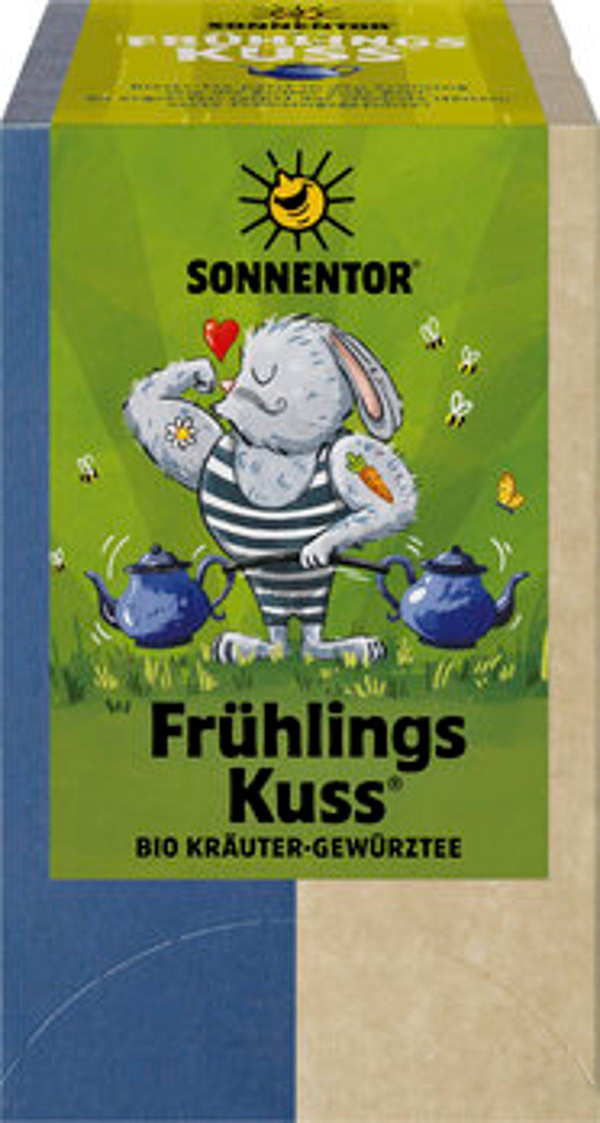 Produktfoto zu Sonnentor Frühlingskuss Kräutertee 18x1,5g