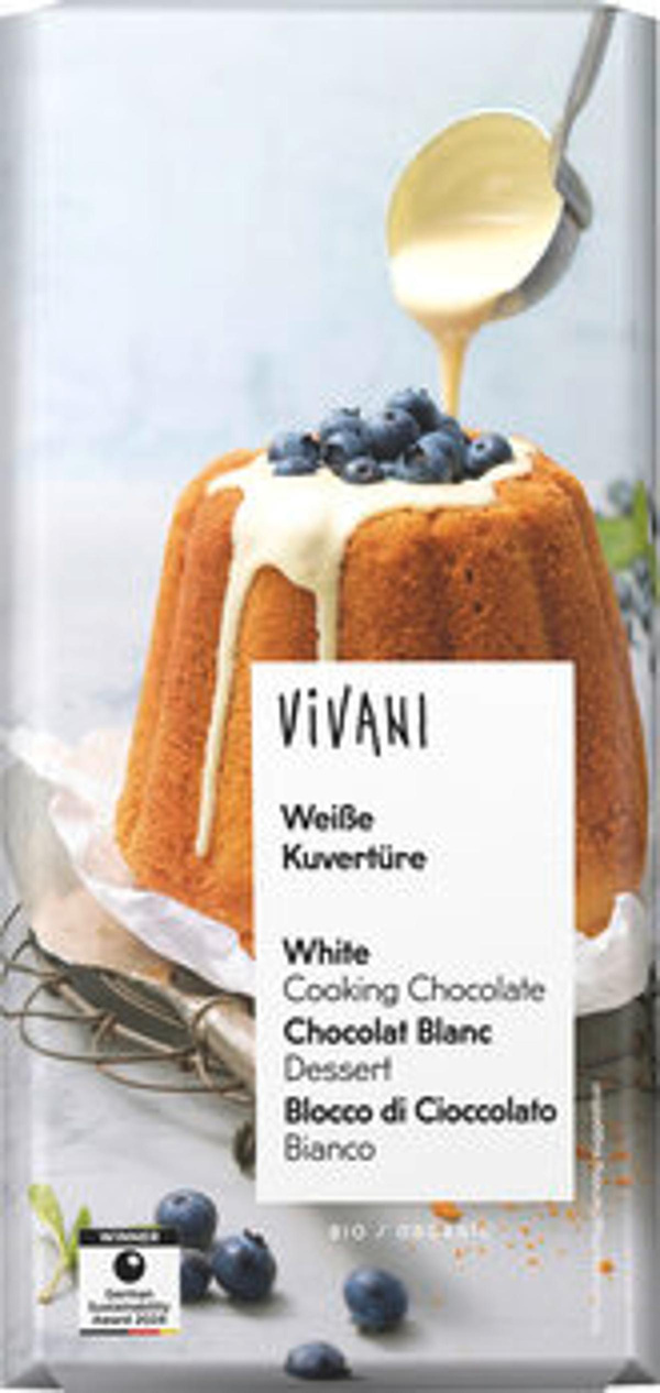 Produktfoto zu Weiße Kuvertüre 200g