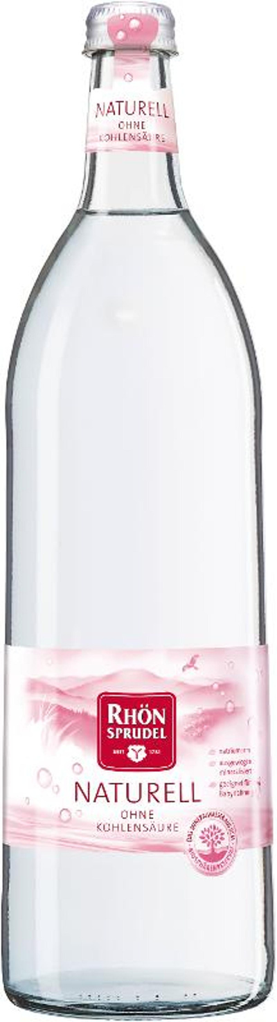 Produktfoto zu Kiste Rhön Sprudel naturell 6*1L