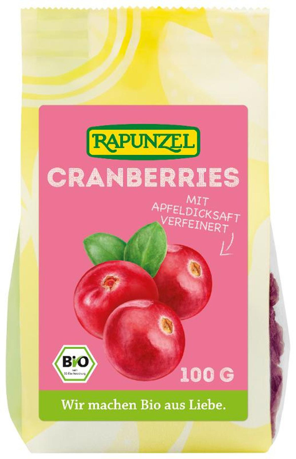 Produktfoto zu Rapunzel Cranberries 100g