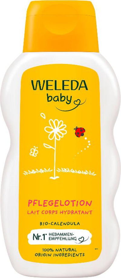 Produktfoto zu Weleda Baby Pflegemilch Body Lotion Calendula 200ml