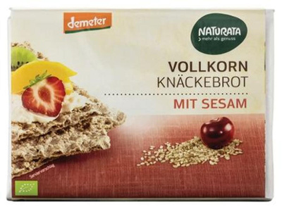 Produktfoto zu Naturata Vollkorn Sesam Knäckebrot 250g