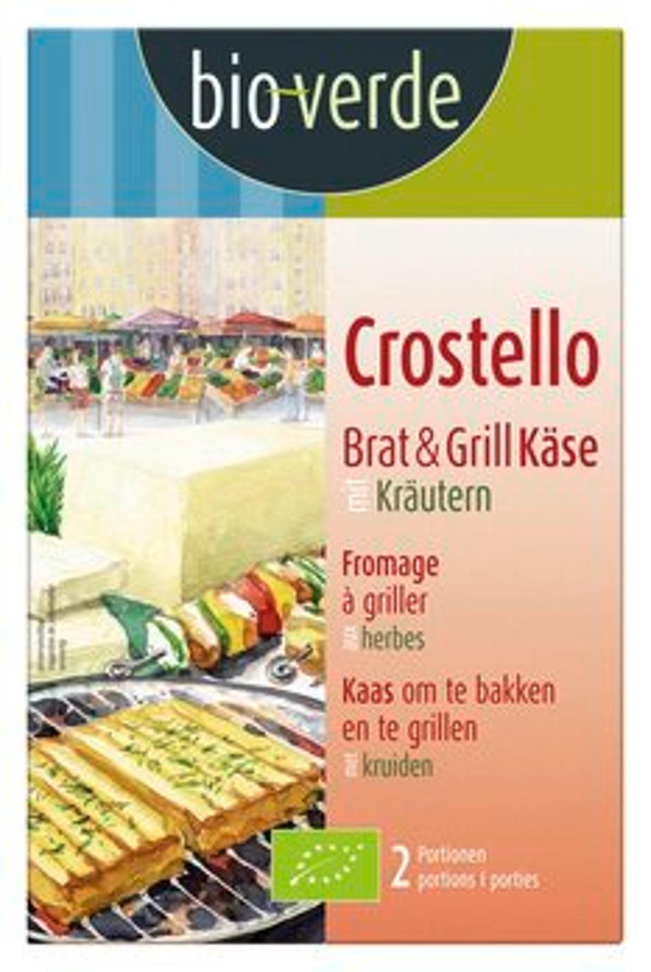 Produktfoto zu bioverde Crostello Brat- u. Grillkäse 100g