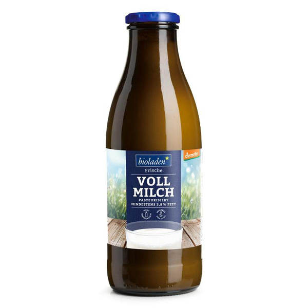 Produktfoto zu Demeter Milch 3,8% 1L