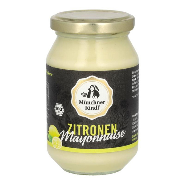 Produktfoto zu Münchner Kindl Zitronen Mayonnaise 200ml