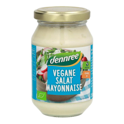 Produktfoto zu dennree Vegane Salatmayonnaise 250ml