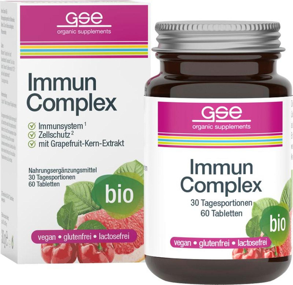 Produktfoto zu GSE Immun Complex 60 Tabletten