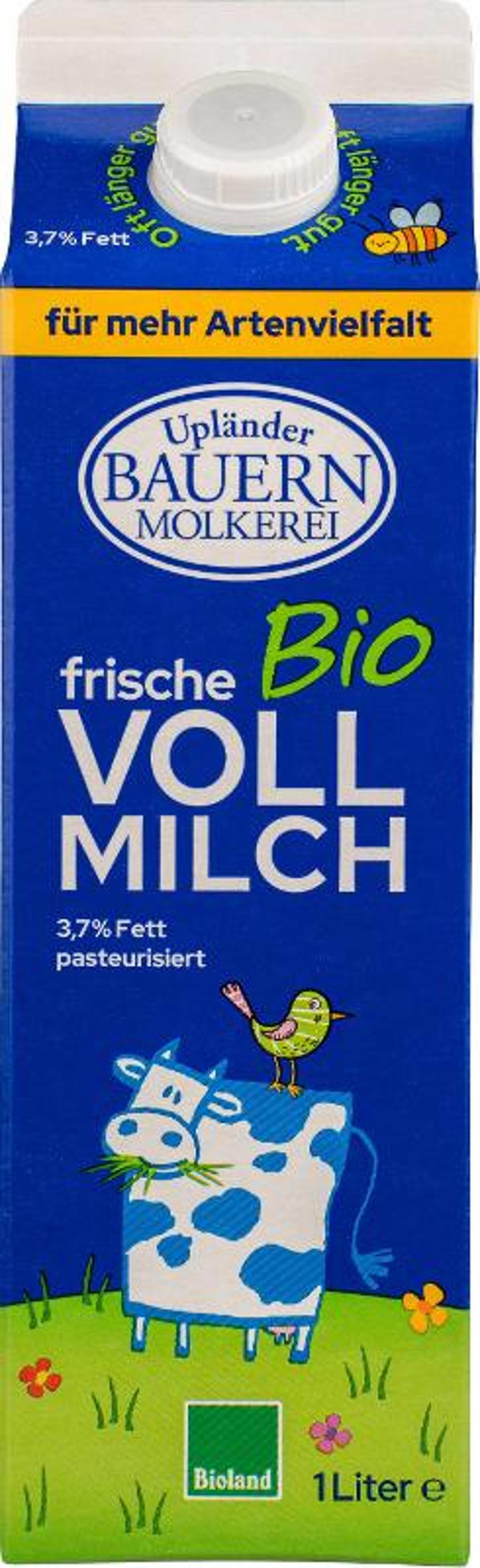 Produktfoto zu Upländer Weidemilch Tüte 3,7% 1L