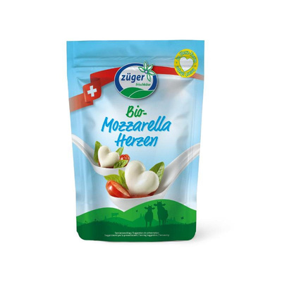 Produktfoto zu Mozzarella Herzli, 45 % Fett i.T.