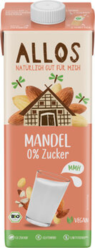 Produktfoto zu Allos Mandel Drink Naturell 1L