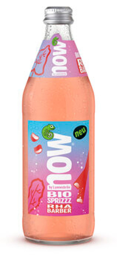 Produktfoto zu now Sprizzz Rhabarber 0,5L