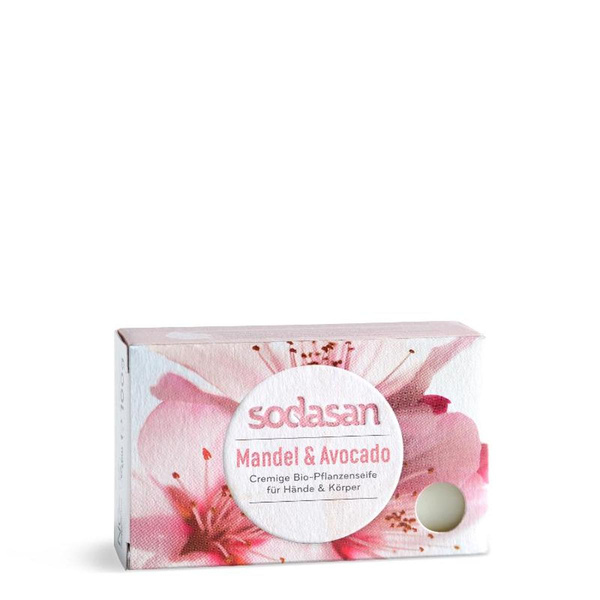 Produktfoto zu Sodasan Seife Mandel & Avocado 100g