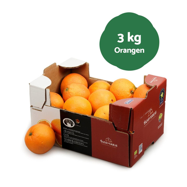 Produktfoto zu Biosybaris Orangen 3 kg