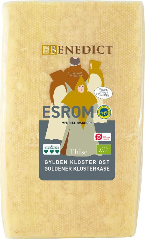 Produktfoto zu Esrom Klosterkäse Benedict 45%