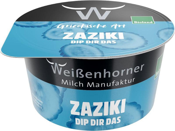 Produktfoto zu Weißenhorner Zaziki Creme griech. Art 13% 175g